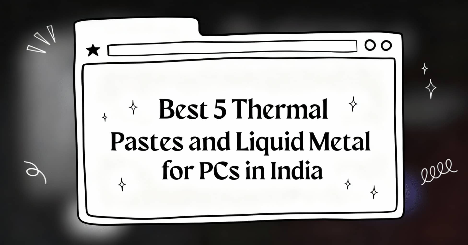 thermal paste liquid metal