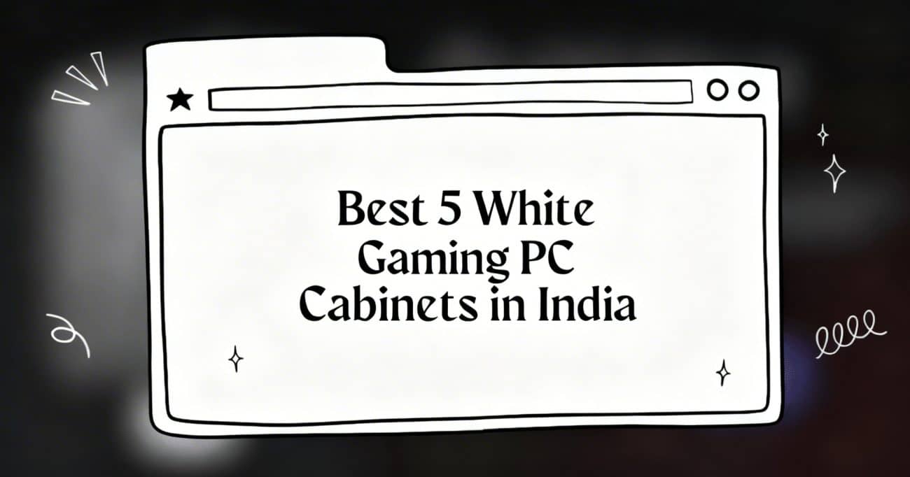 gaming cabinet white