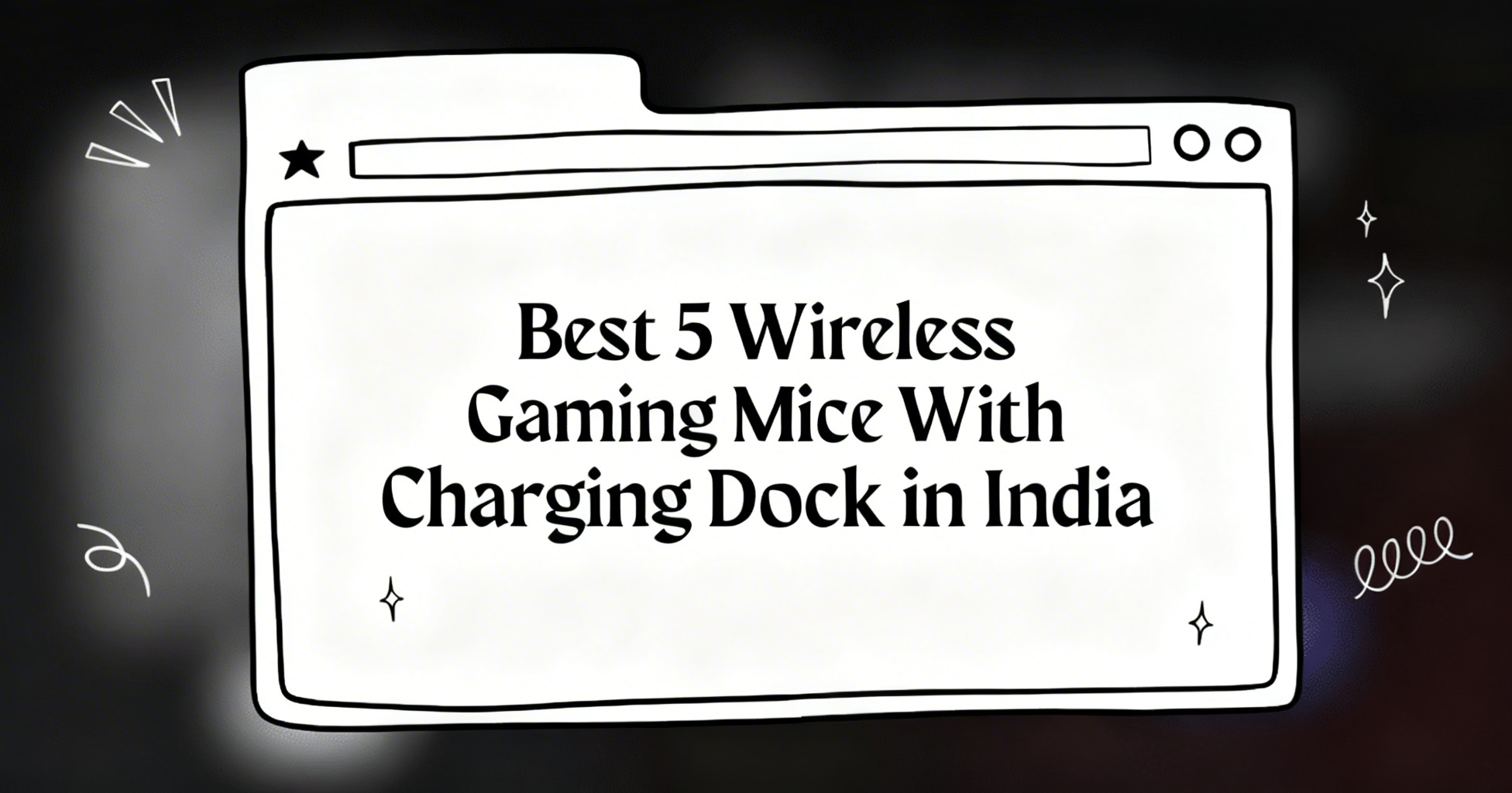 wireless gaming mouse charging dock