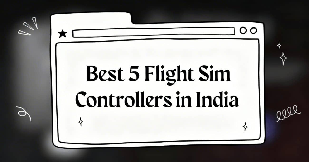 flight stick for simulator