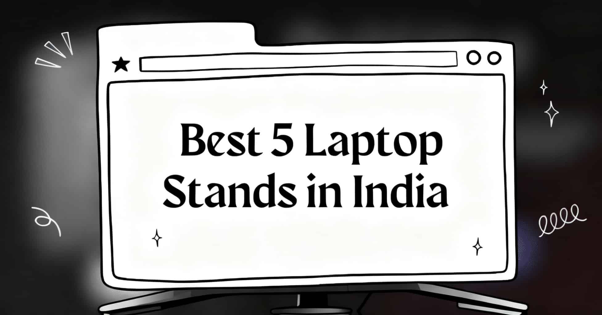 laptop stand aluminium adjustable