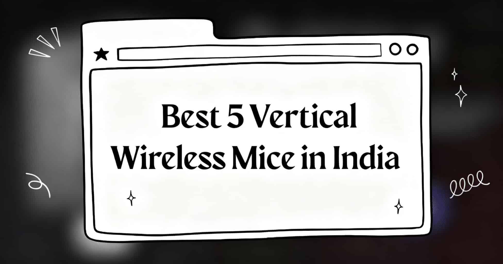 ergonomic vertical mouse