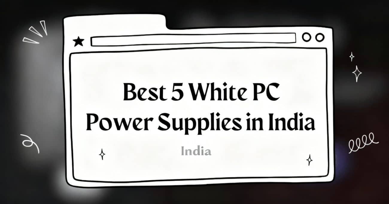 white power supply