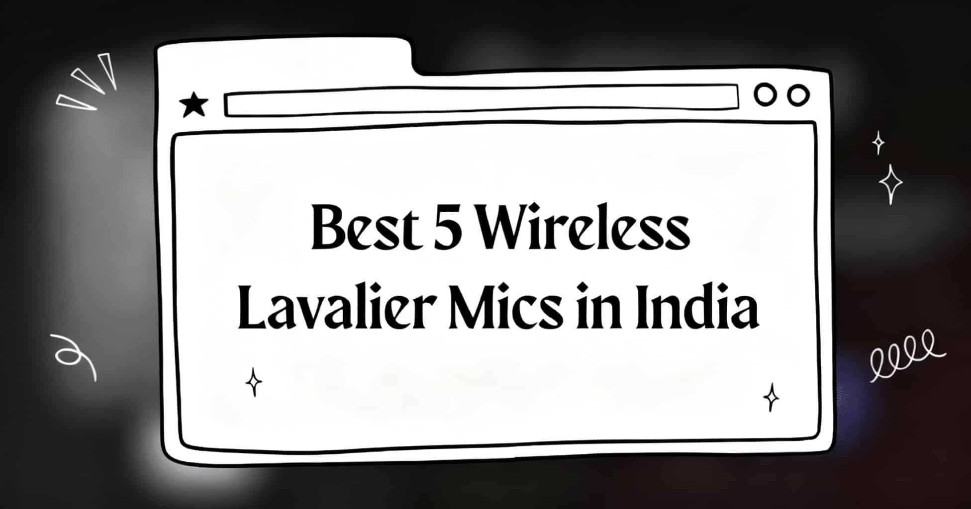wireless lavalier microphone