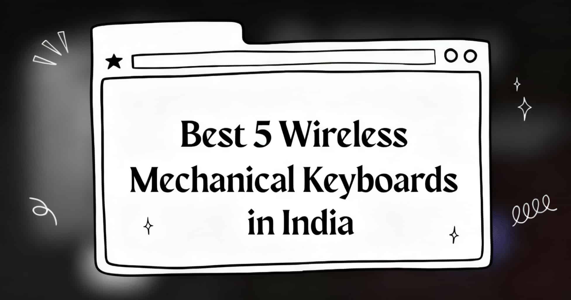 wireless mechanical keyboard
