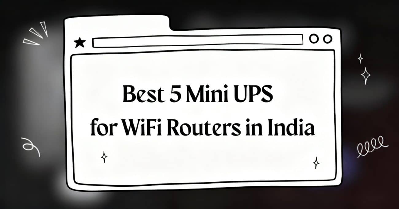 ups for wifi router