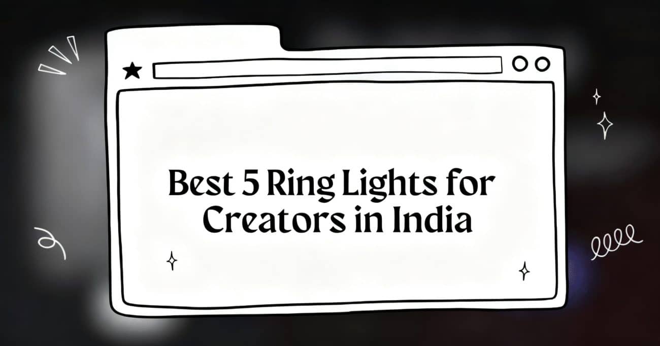 ring light for computer