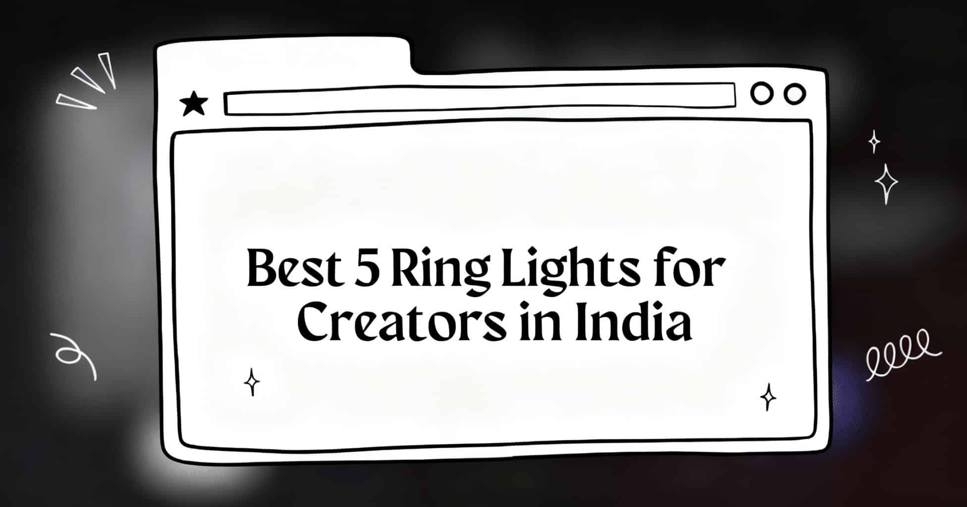 ring light for computer