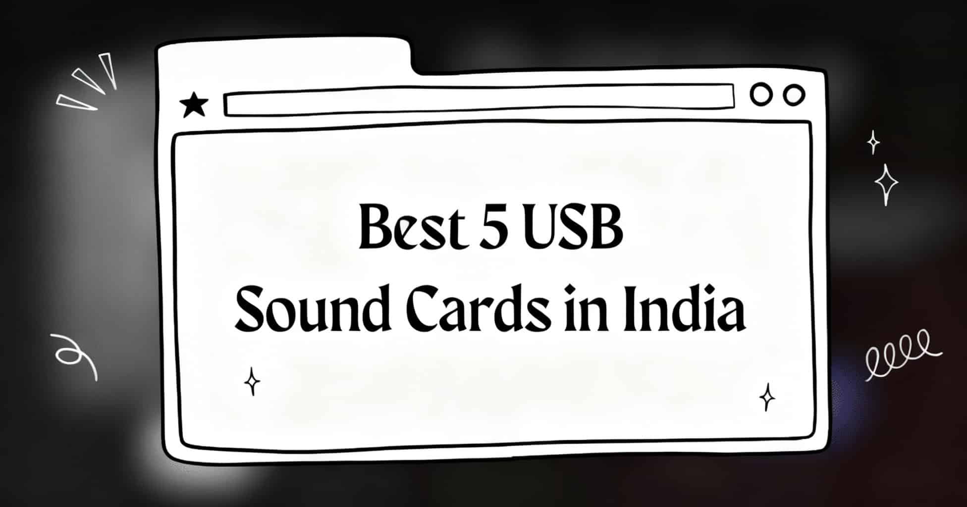 external sound card for laptop