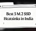nvme ssd heat sink