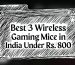 wireless gaming mouse under 5000