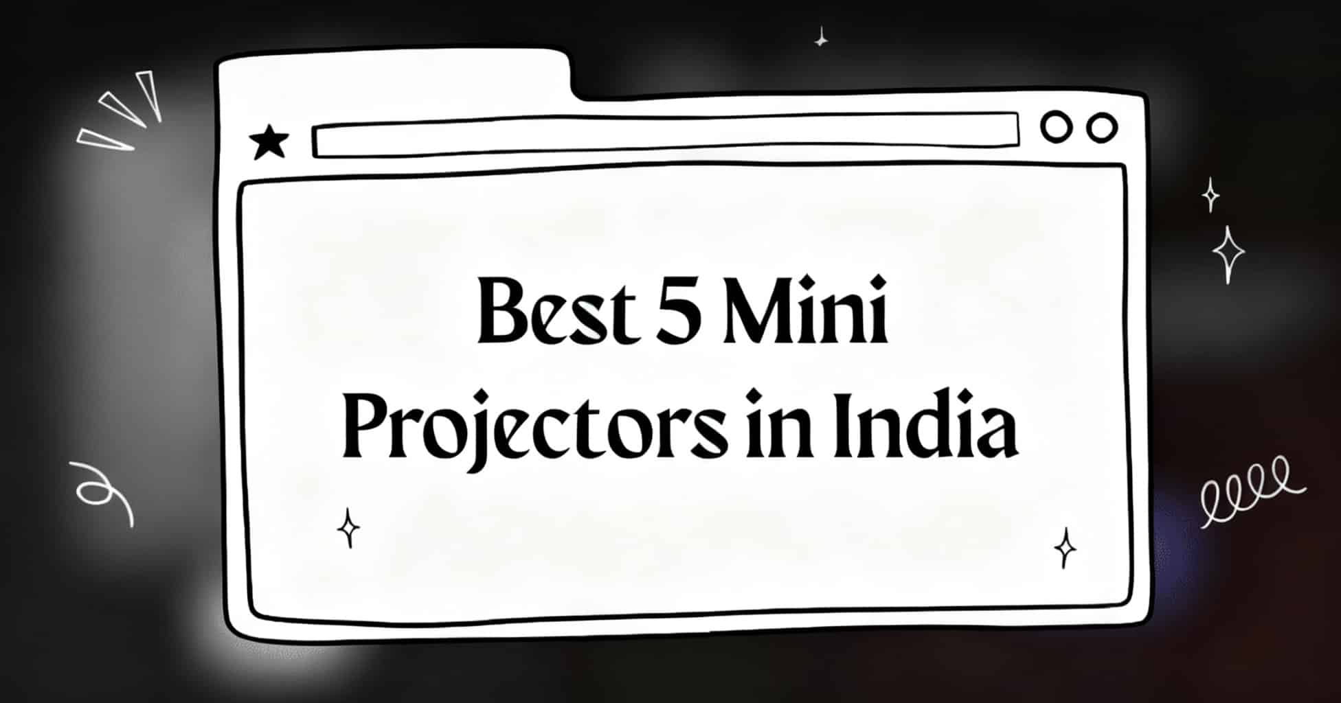 portable projector 1080p