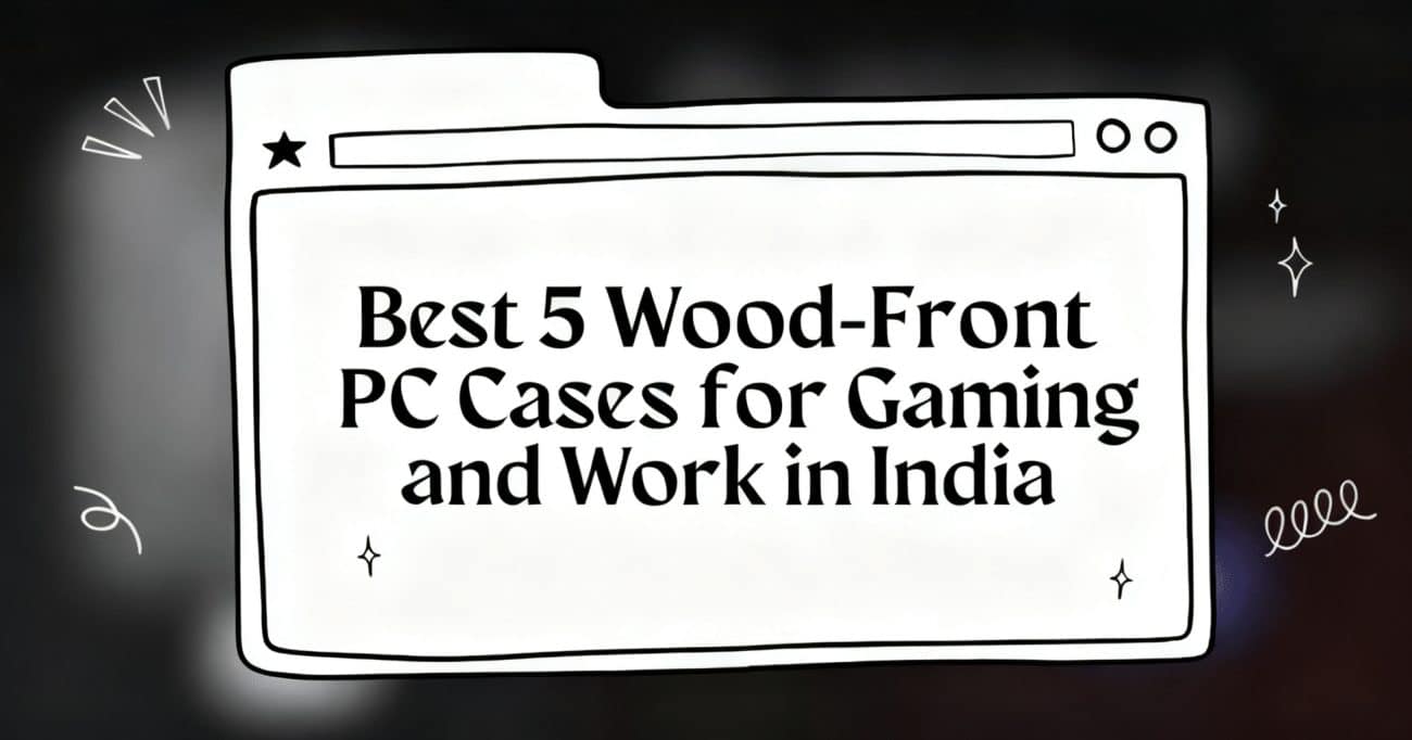 wood pc case