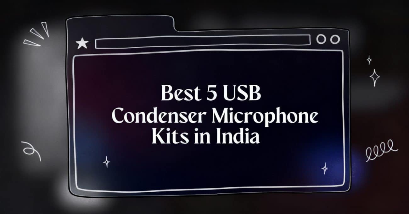 condenser microphone kit