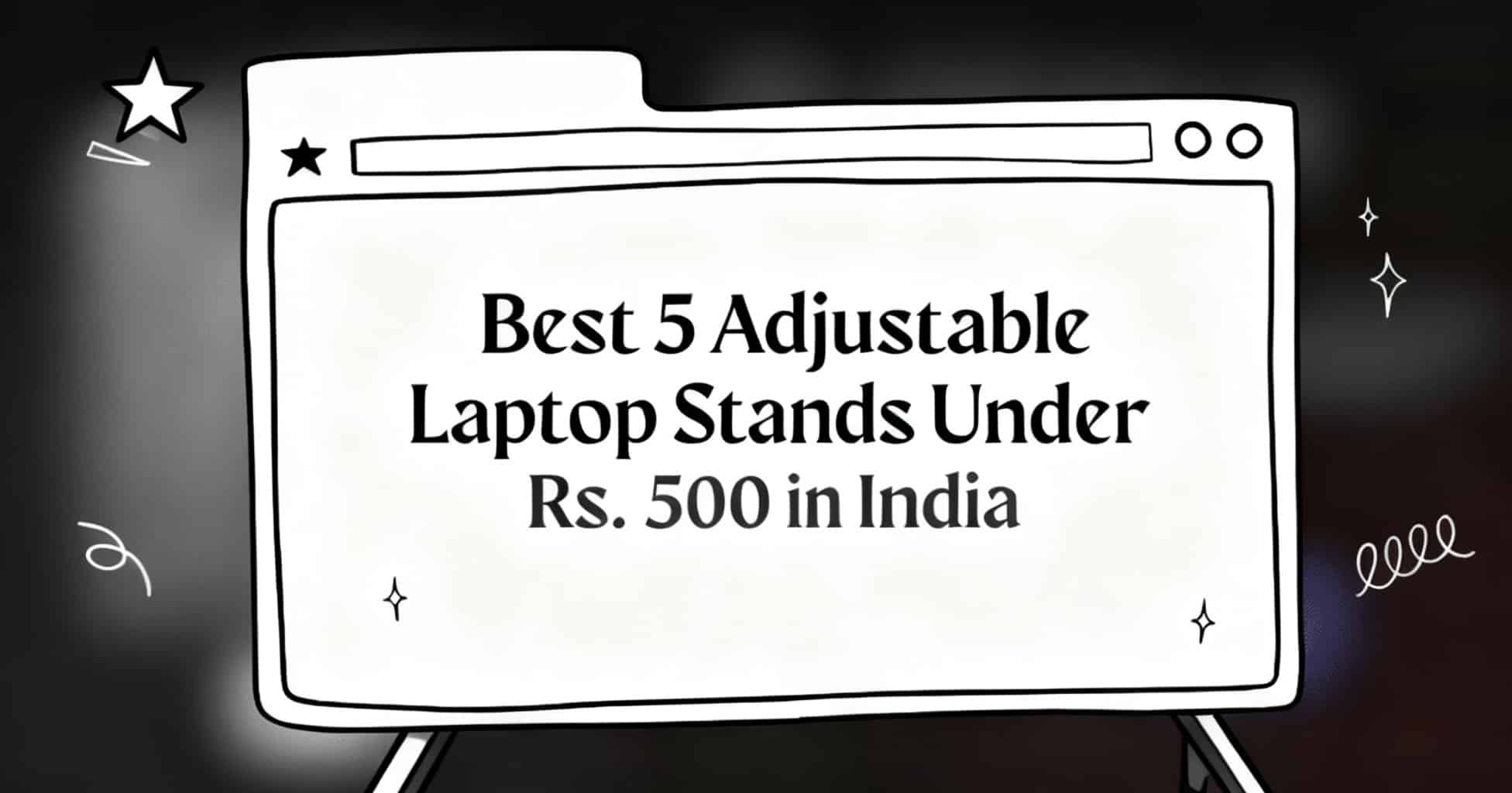 aluminum laptop stand