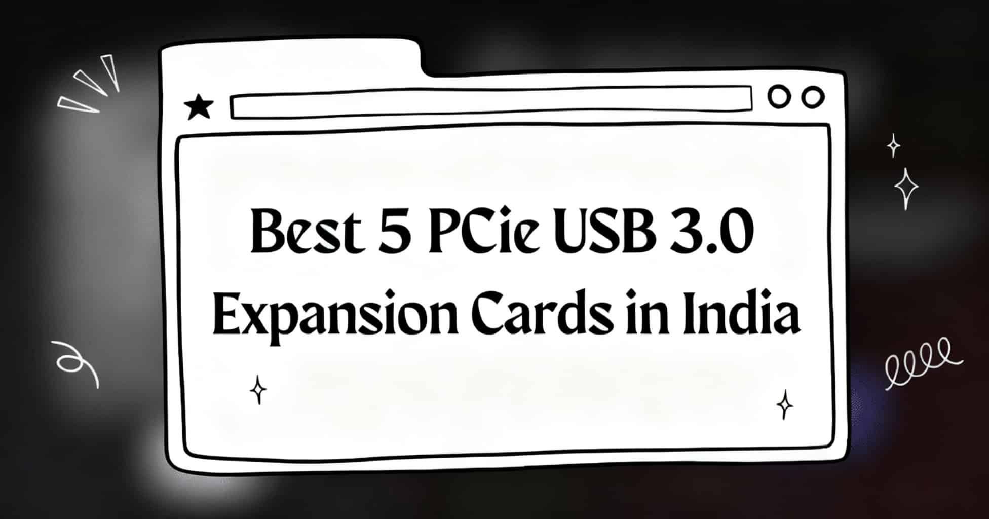 pcie expansion card usb