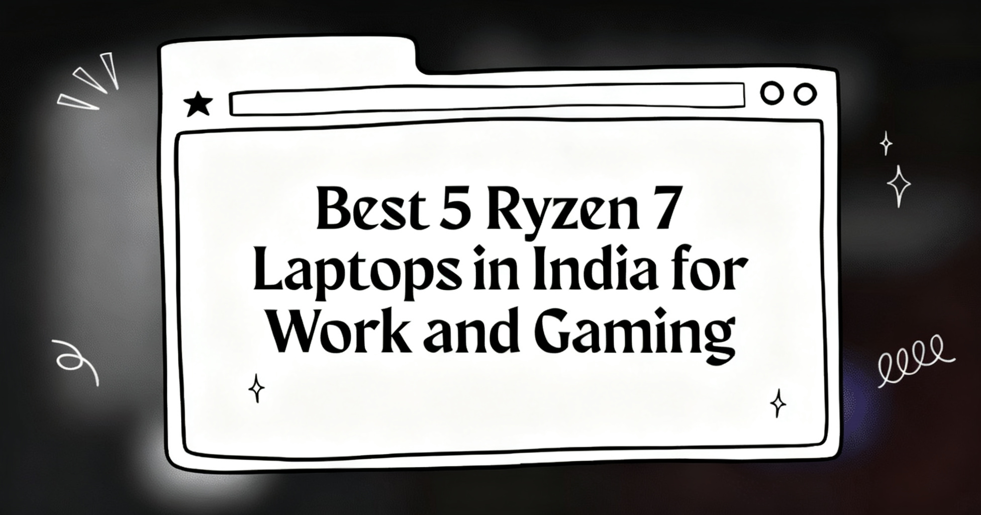 ryzen 7 laptop