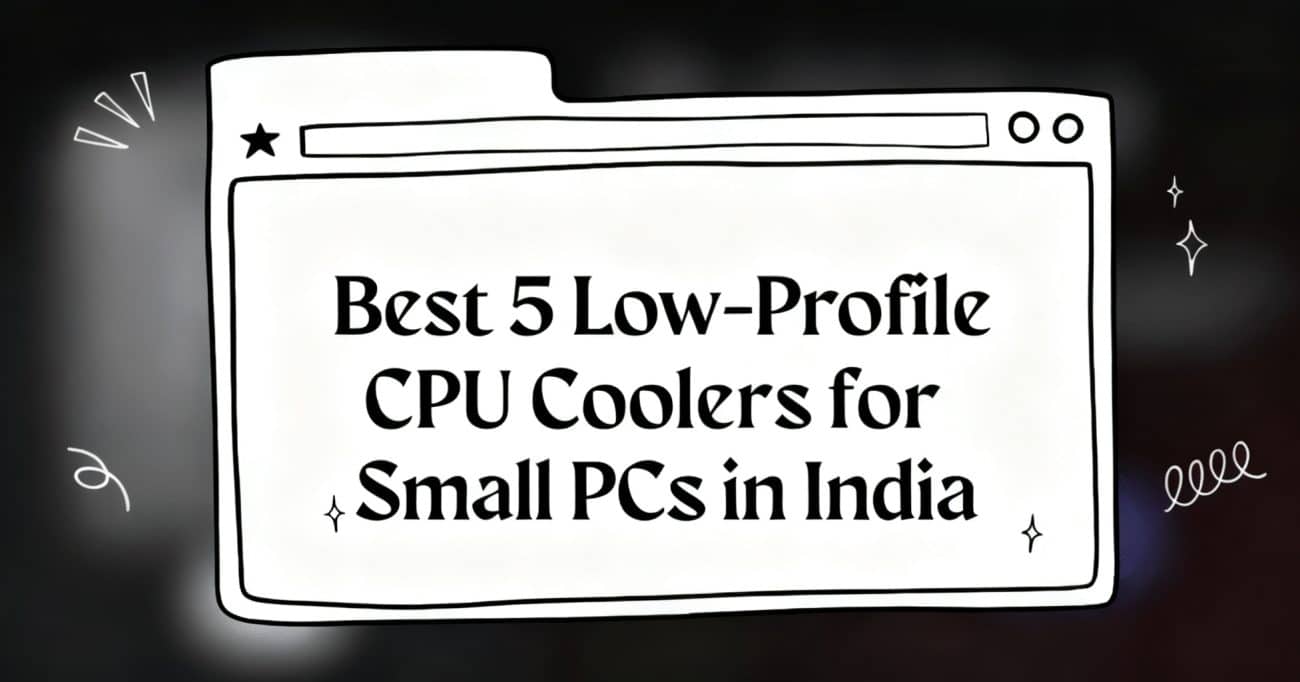 low profile cpu cooler