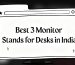monitor stand with drawer