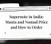 Supernote in India: Manta and Nomad Price and How to Order