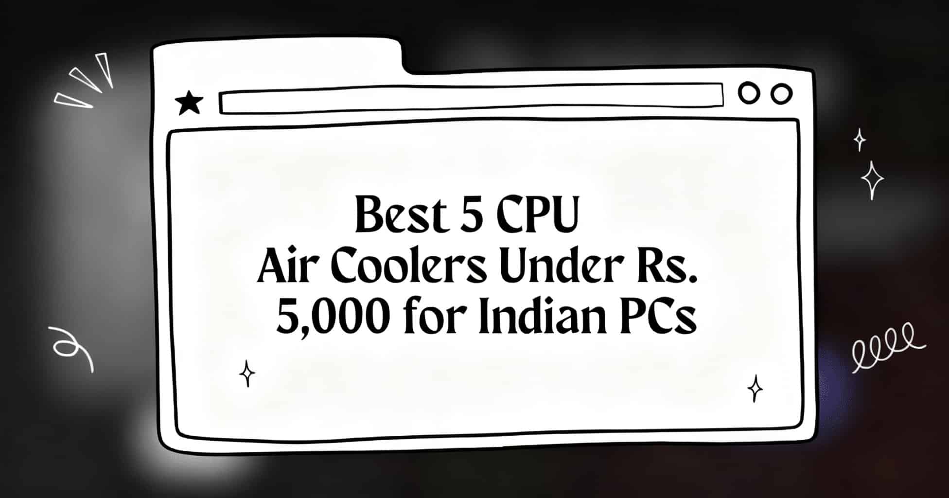 best air cooler pc